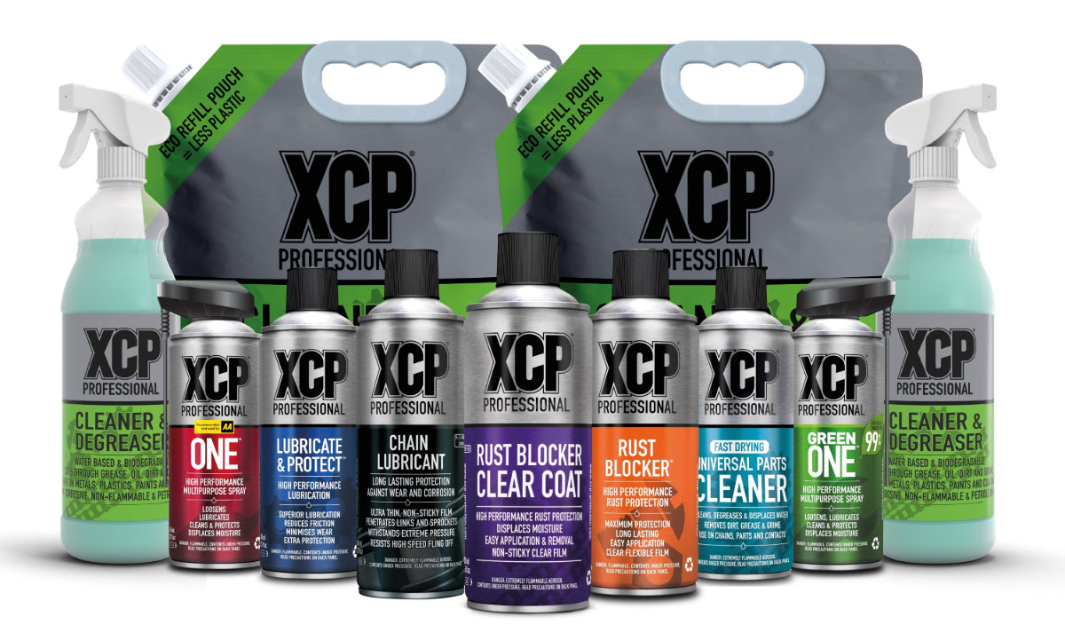 XCP sprays now available from Motohaus