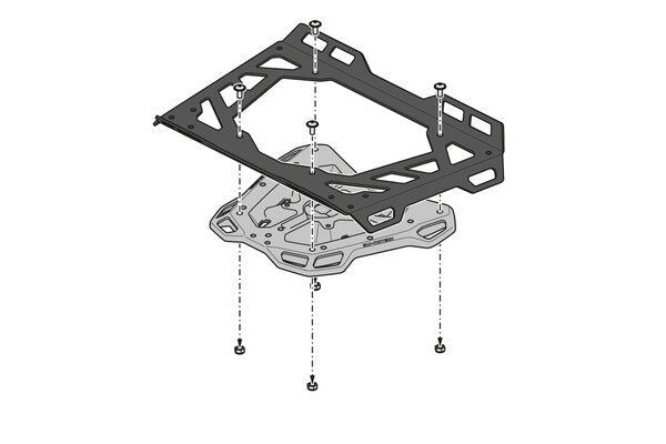 STREET-RACK Honda CB750 Hornet (22-) Black