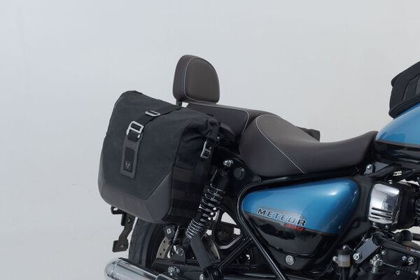 Legend Gear Side Bag System LC Black Edition Royal Enfield Meteor 350 (19-)