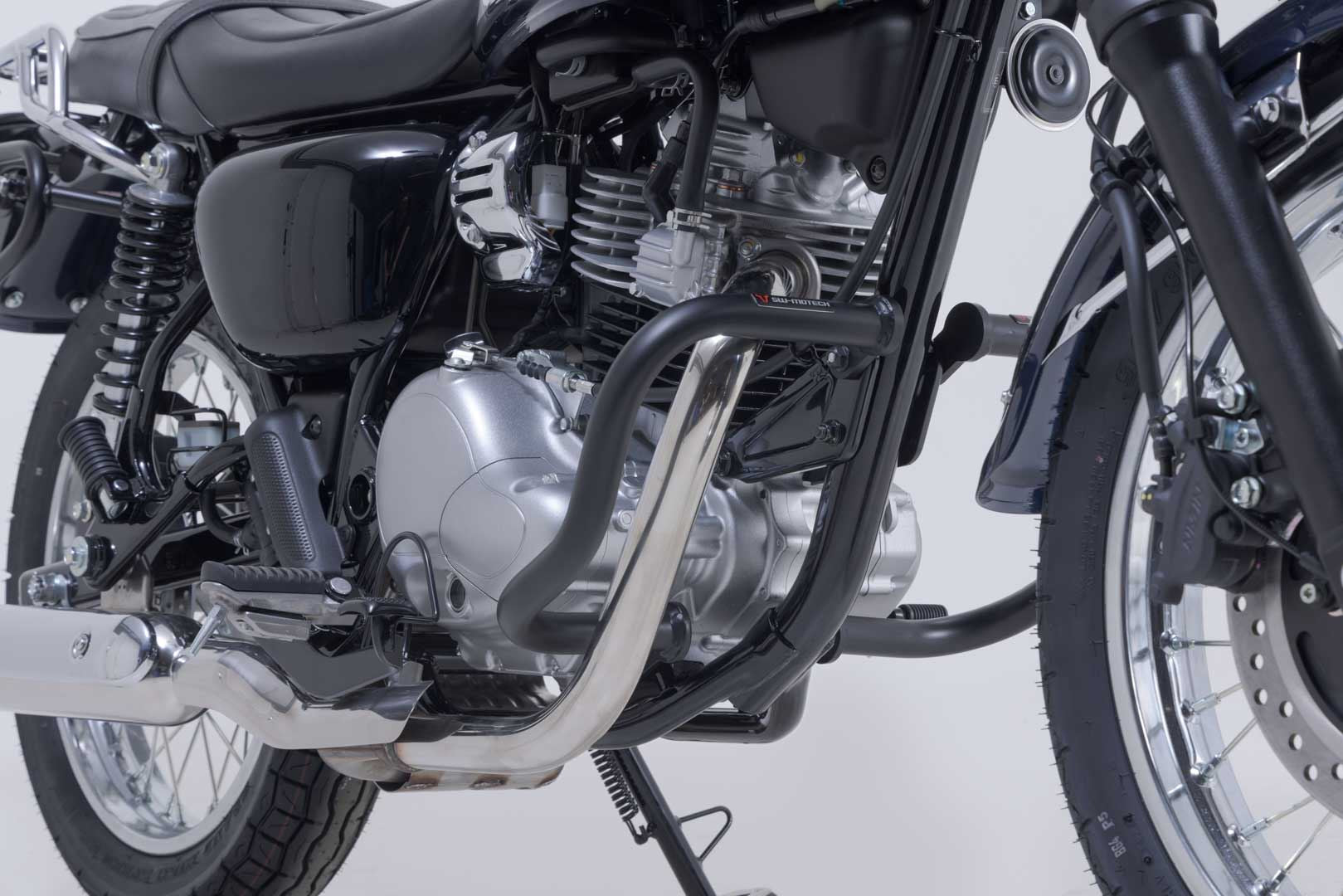 Crash bar Black. Kawasaki W230 (24-).