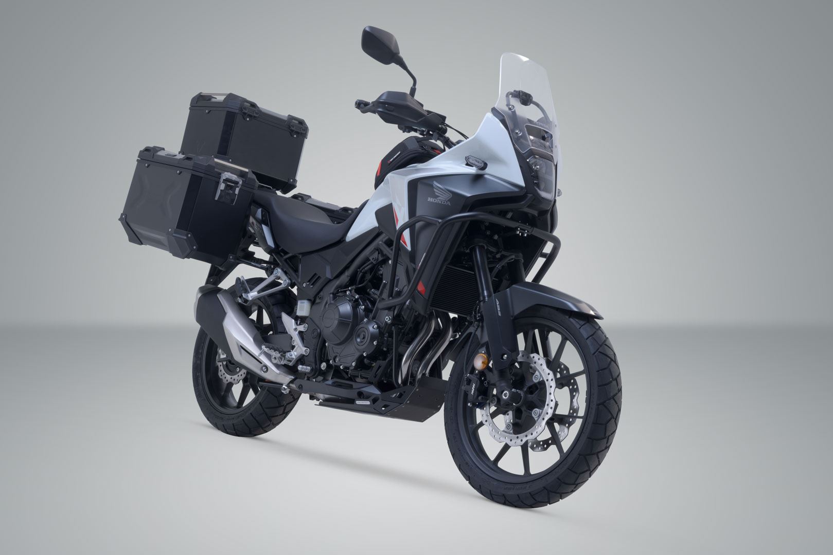 Adventure-Set Luggage Black. Honda CB500X (13-) NX500 (23-).