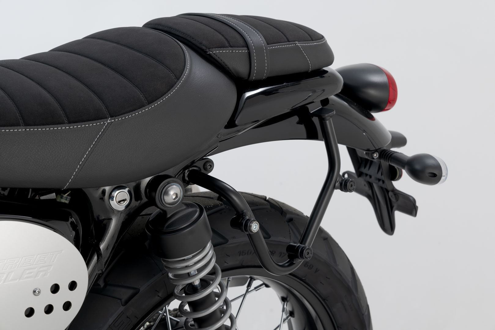 Legend Gear Side Bag System LC Black Edition Triumph Street Cup / Scrambler / Twin (16-)