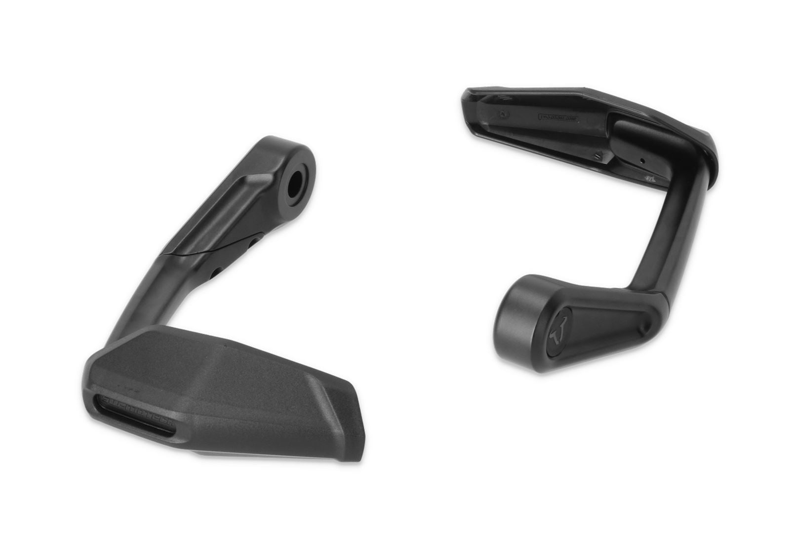 Lever guards with wind protection Black. Ducati Streetfighter V2 Triumph Daytona.