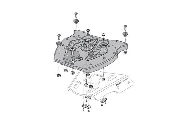 TRAX ADV Top Case System BMW R 1200 GS (04-12) Black