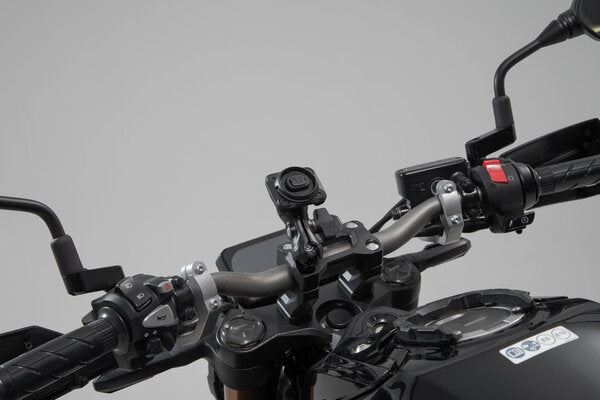 Universal GPS mount kit with Navi Case Incl. 2" socket arm, for handlebar/mirror thread