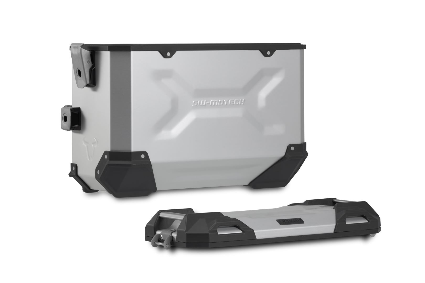 TRAX ADV aluminium case system Silver. 45/45 l. Yamaha MT-07 Tracer (16-).