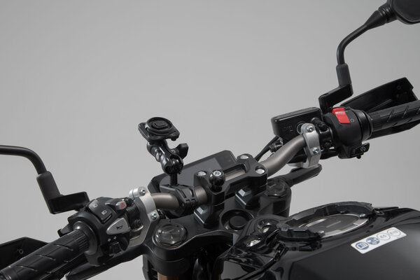 Universal GPS Mount Kit with Smartphone Drybag Incl 2" socket arm, for handlebar/mirror thread