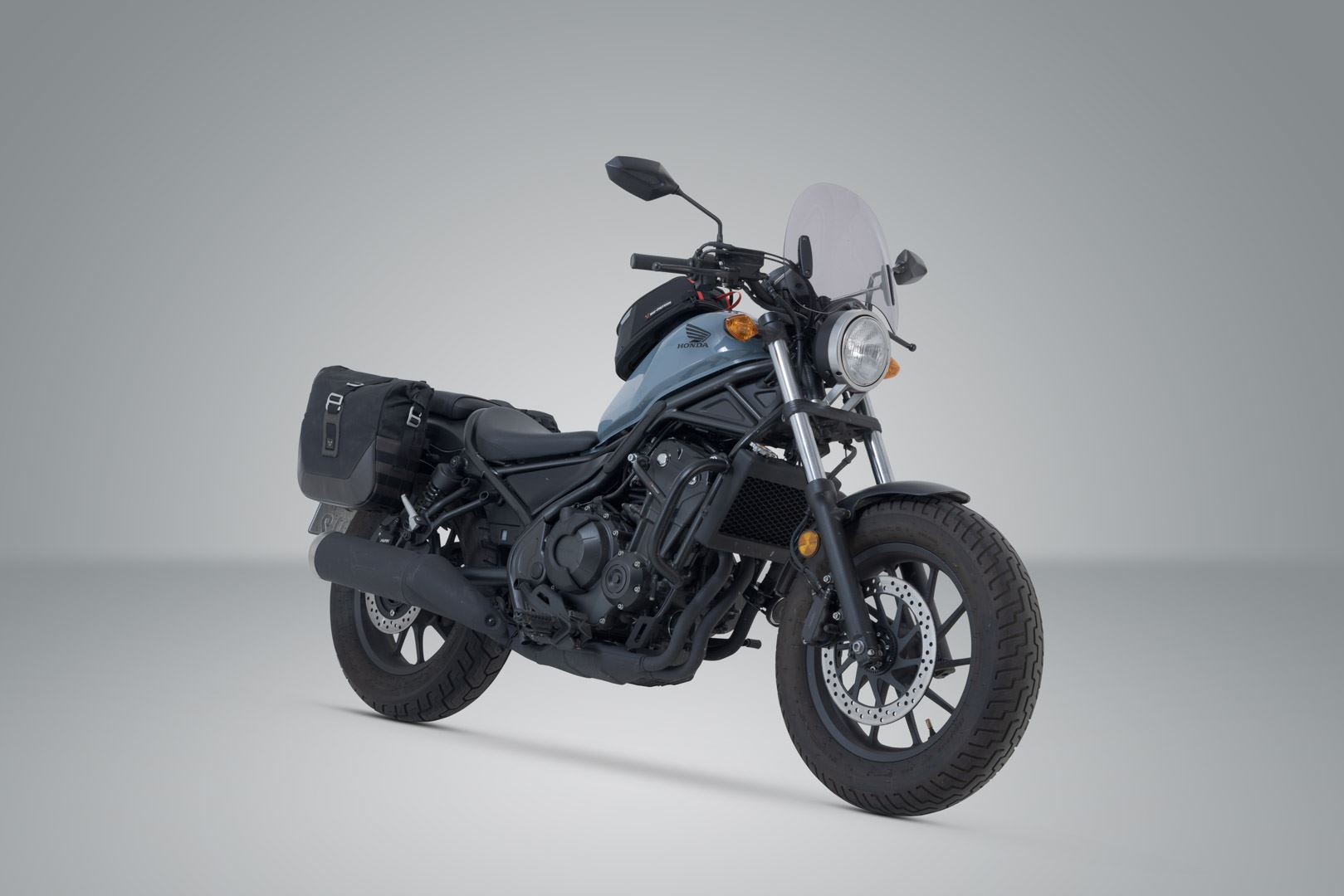 Legend Gear side bag system LC Black Edition Honda CMX500 Rebel (16-).