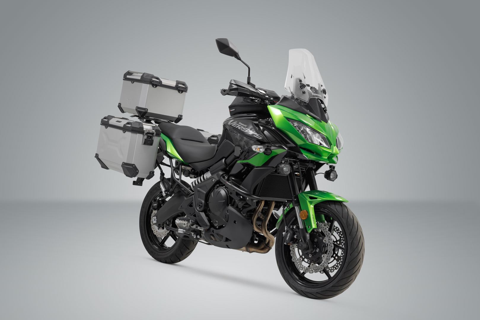 Adventure Set Luggage Kawasaki Versys 650 (15-) Silver