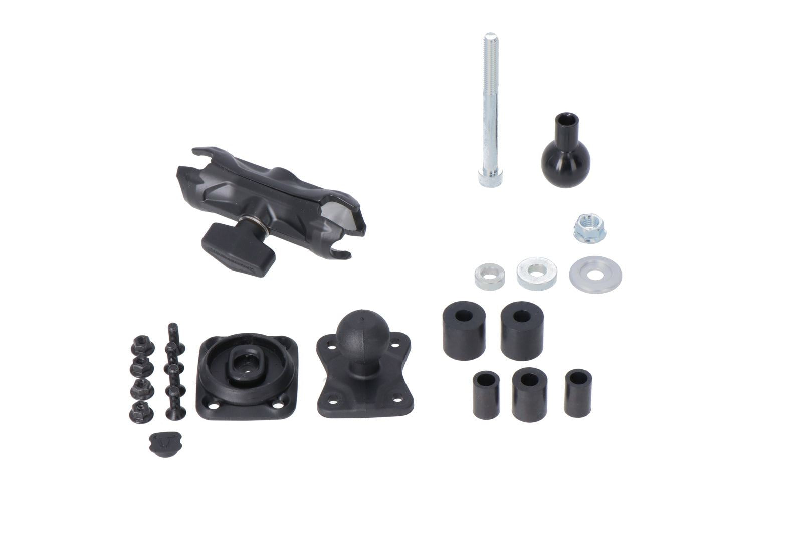 GPS Mount Kit for Head Tube with T-Lock For Ø 12,5-25 mm. 1" ball, socket arm, T-Lock