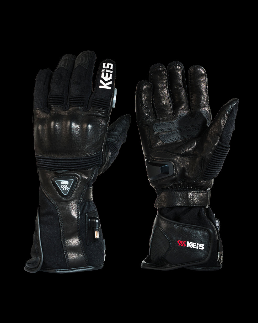 G601 Leather Heated Touring Gloves