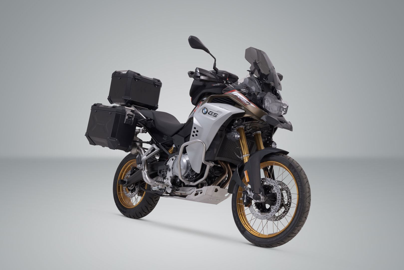 Adventure set luggage Inox racks BMW F 850 GS Adv (20-) Black