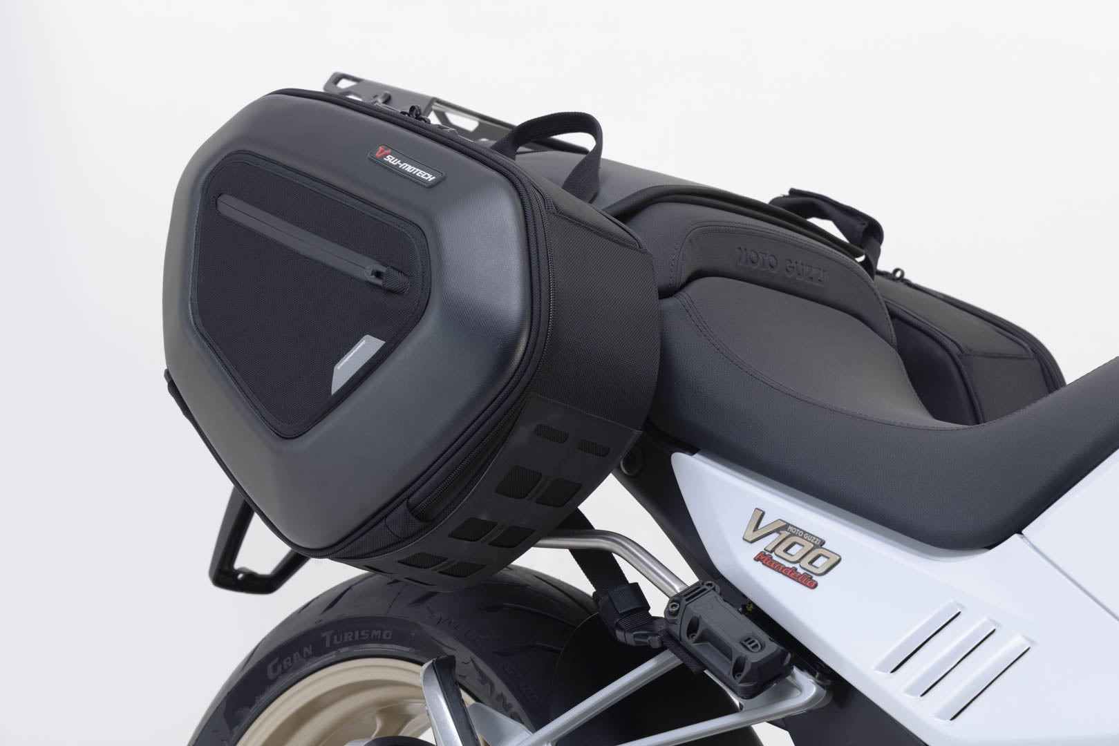 PRO BLAZE saddlebag set Moto Guzzi V100 Mandello/S (22-) Black