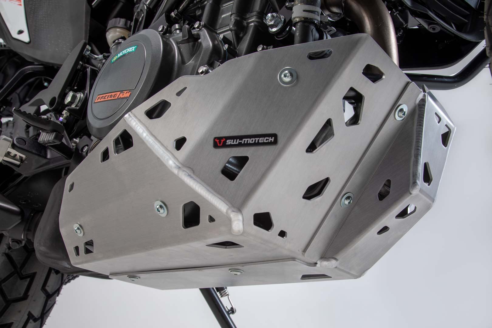 Engine guard Silver. KTM 390 Adv (19-).