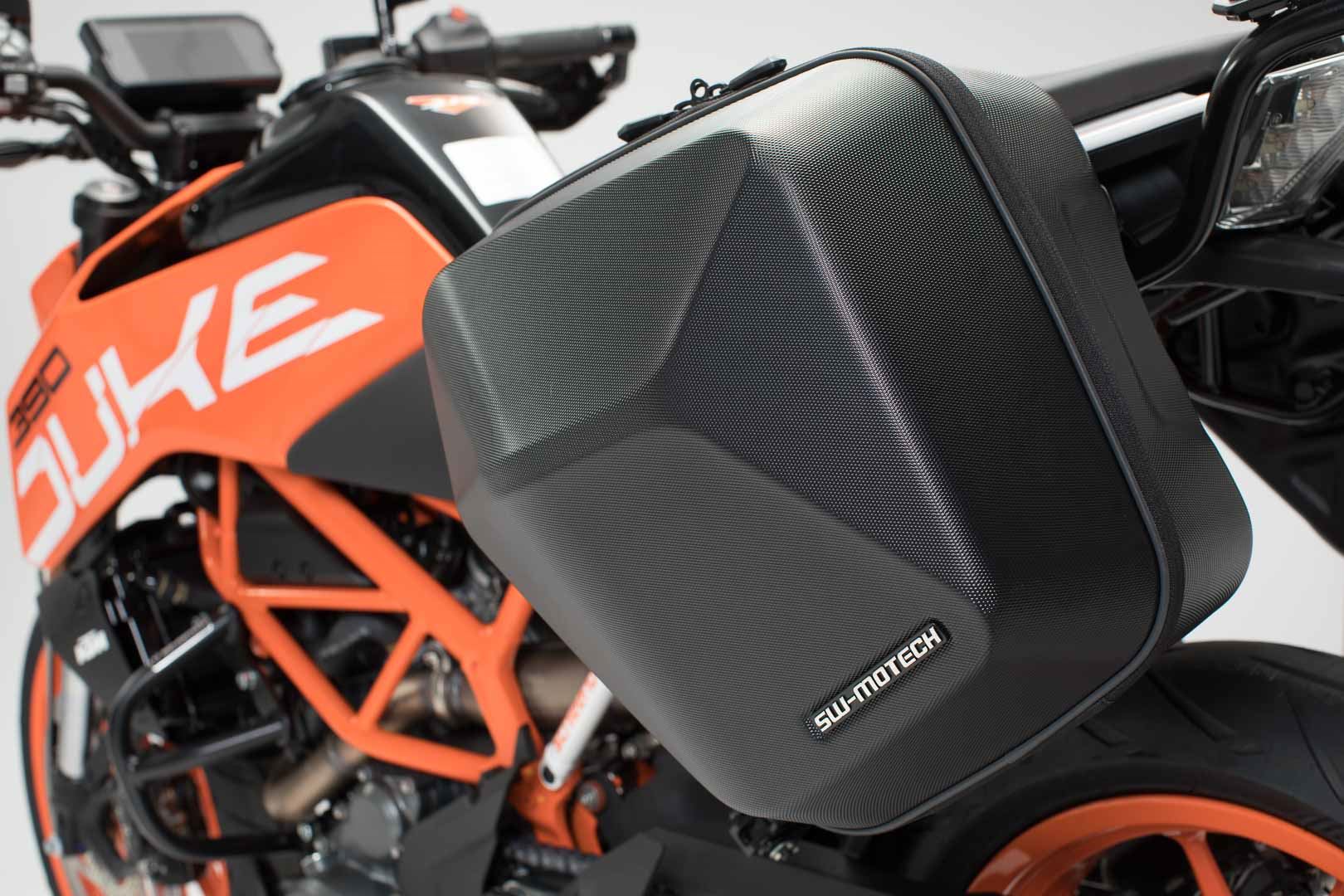 URBAN ABS Side Case System 2x 16,5 litre KTM 125 / 390 Duke (17-)