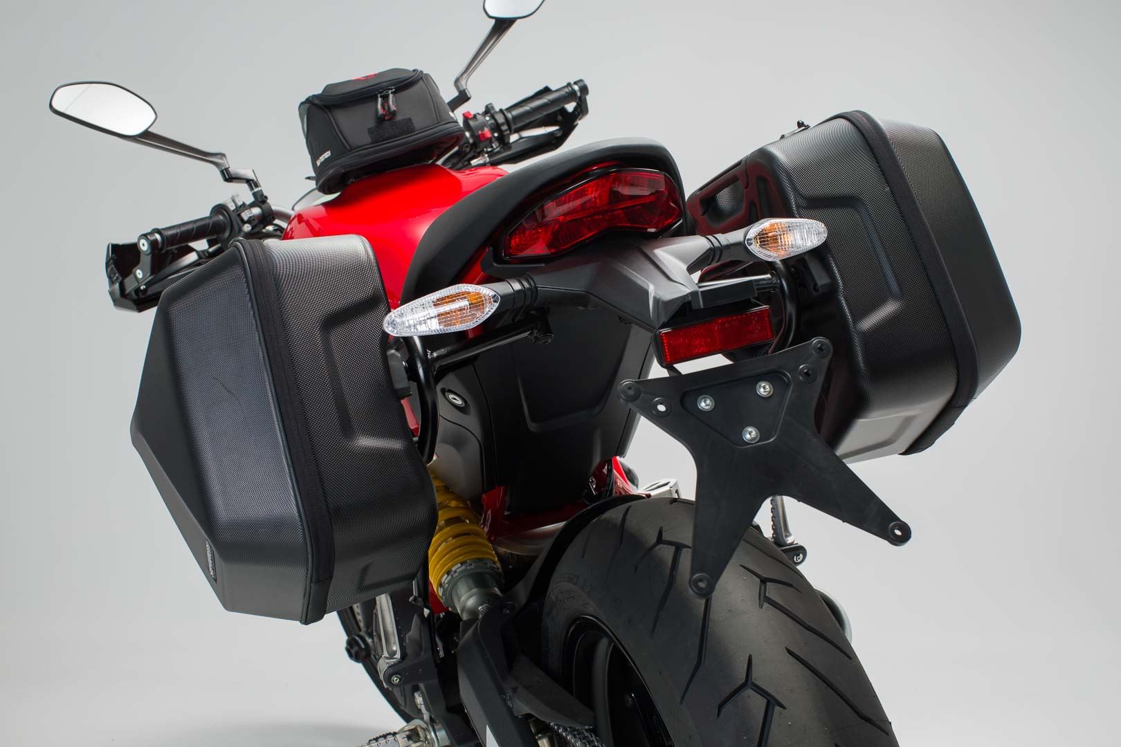 URBAN ABS Side Case System 2x 16,5 litre Ducati Monster 797 (16-)