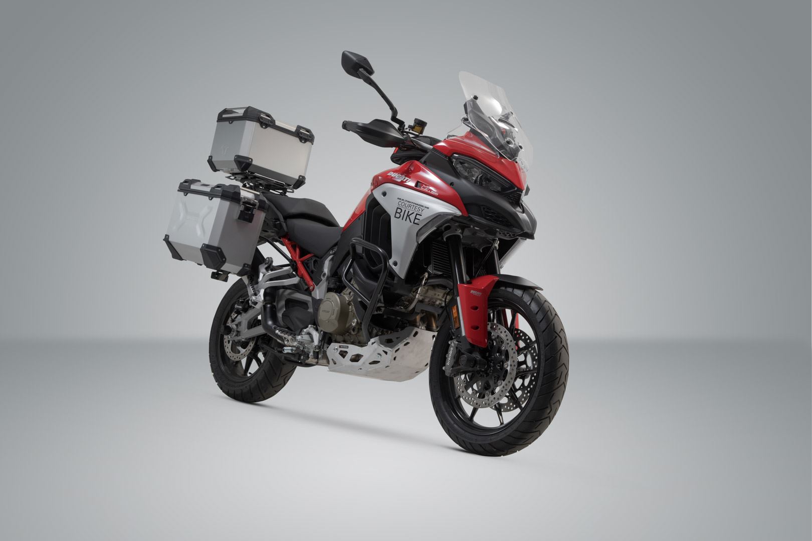 Adventure set luggage US-model Silver. Ducati Multistrada V4 (20-).