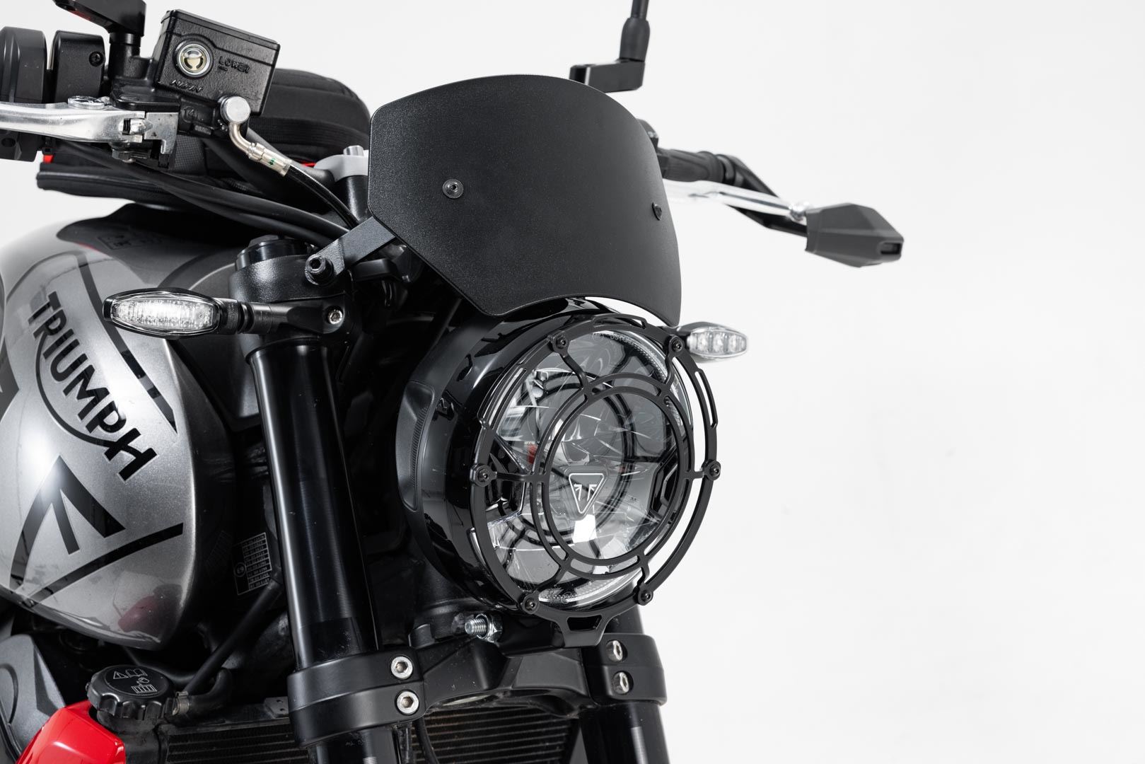 Headlight guard Grille. Black. Triumph Trident 660 (21-).