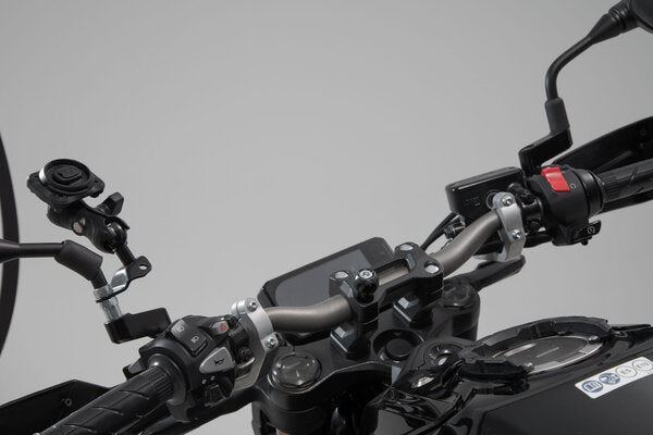 Universal GPS Mount Kit with Smartphone Drybag Incl 2" socket arm, for handlebar/mirror thread