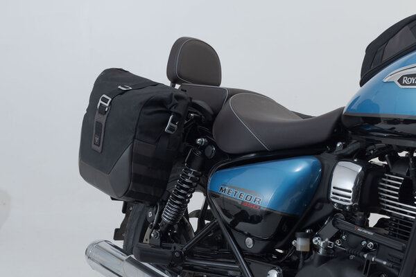 Legend Gear Side Bag System LC Black Edition Royal Enfield Meteor 350 (19-)