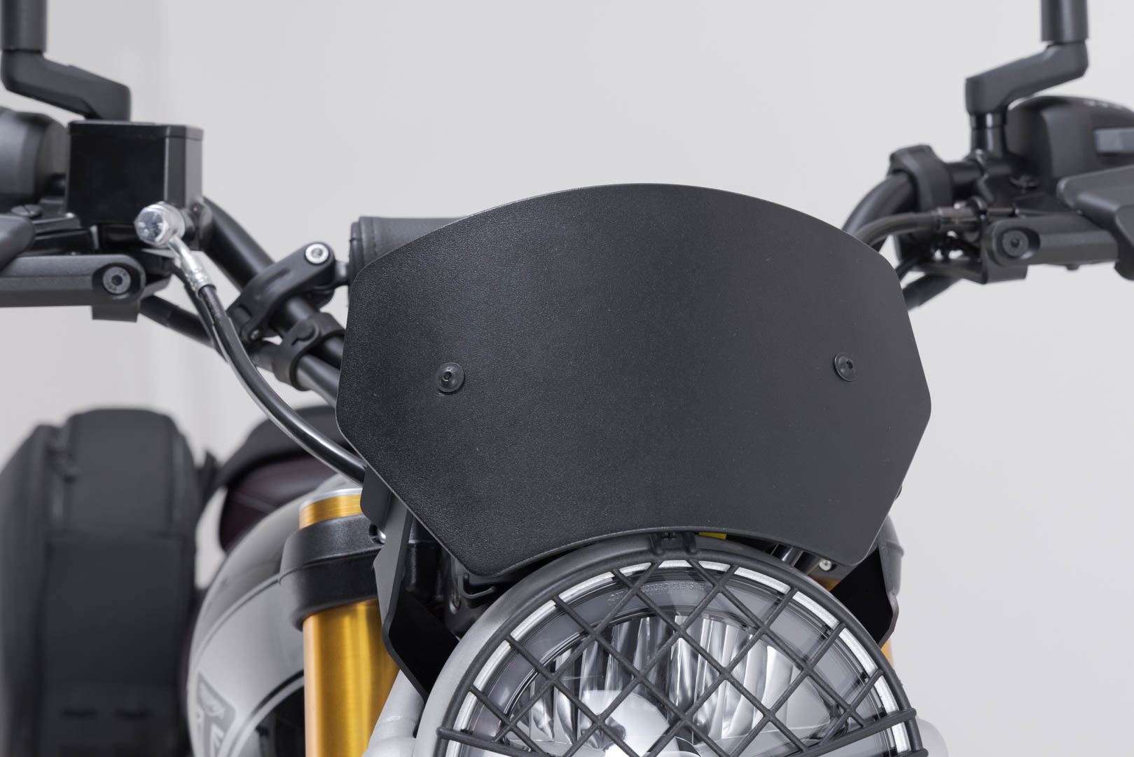Windscreen Black. Triumph Scrambler 400 X (23-).