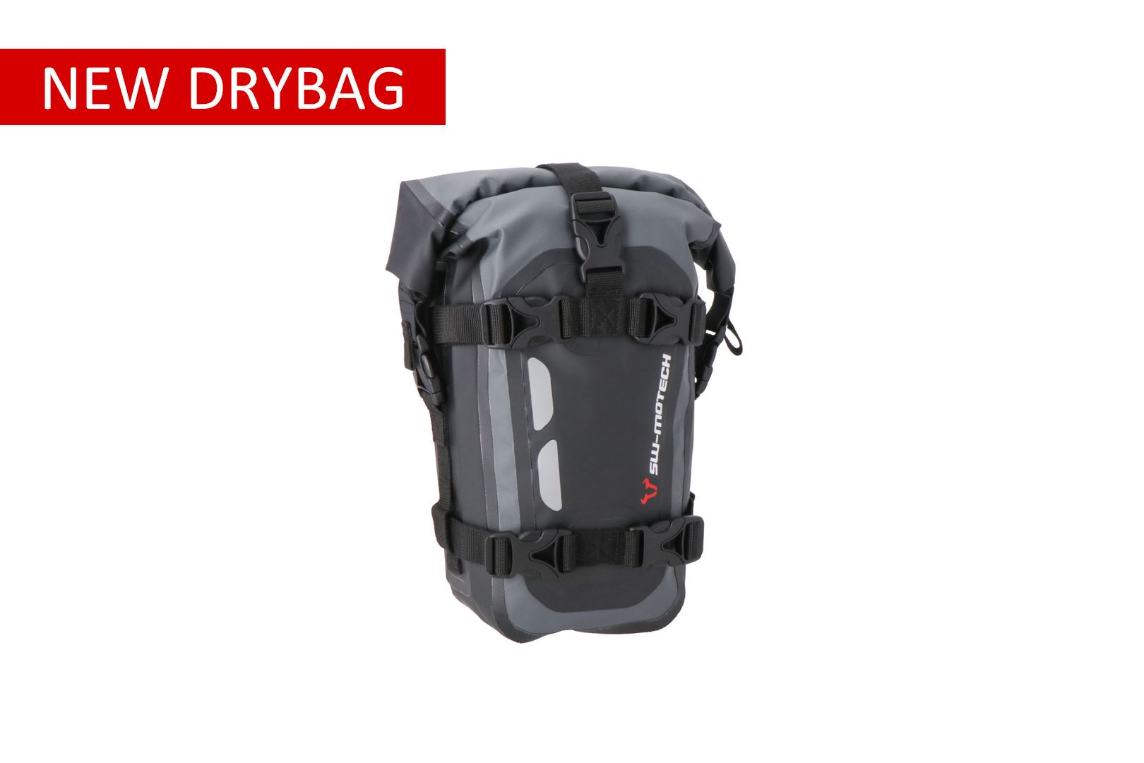 Drybag 80 tail bag Waterproof Grey/black 8 litre