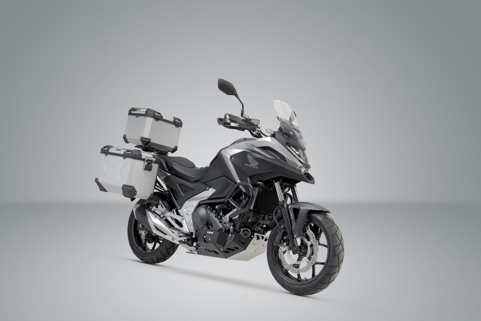 Adventure-Set Luggage Honda NC750X / XD (20-) Silver