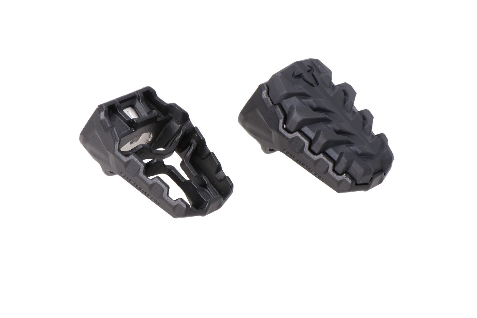 EVO footrests Black. Adjustable.