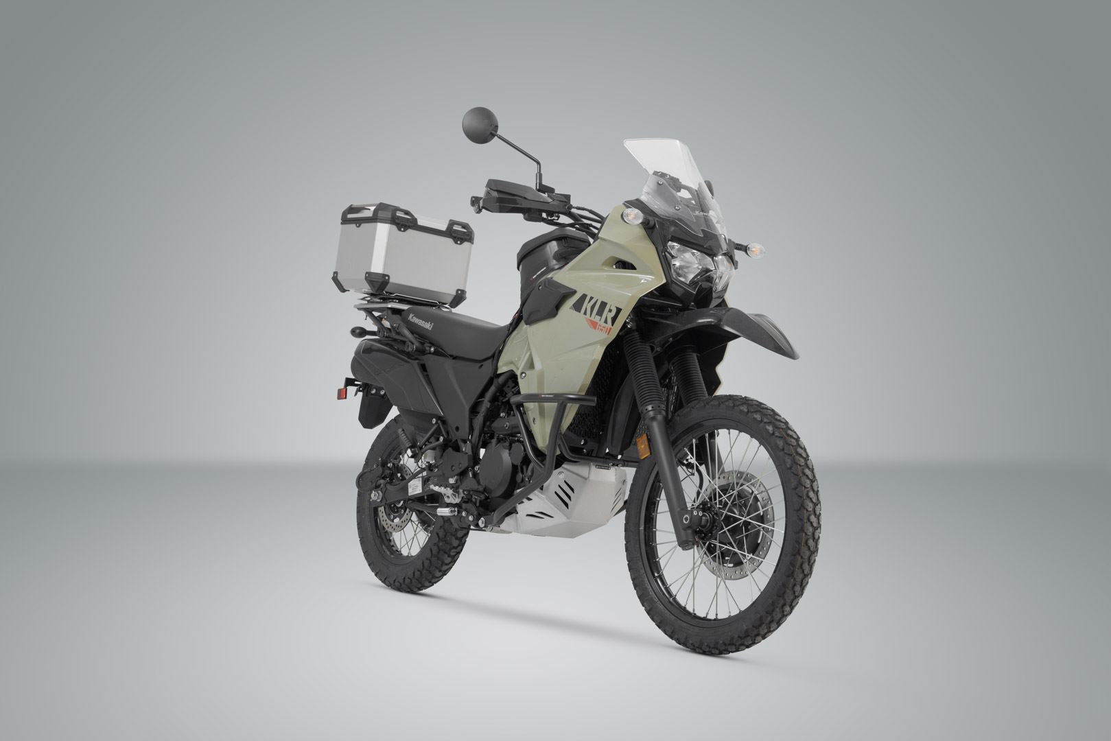 TRAX ADV top case system Kawasaki KLR 650 (22-) Silver