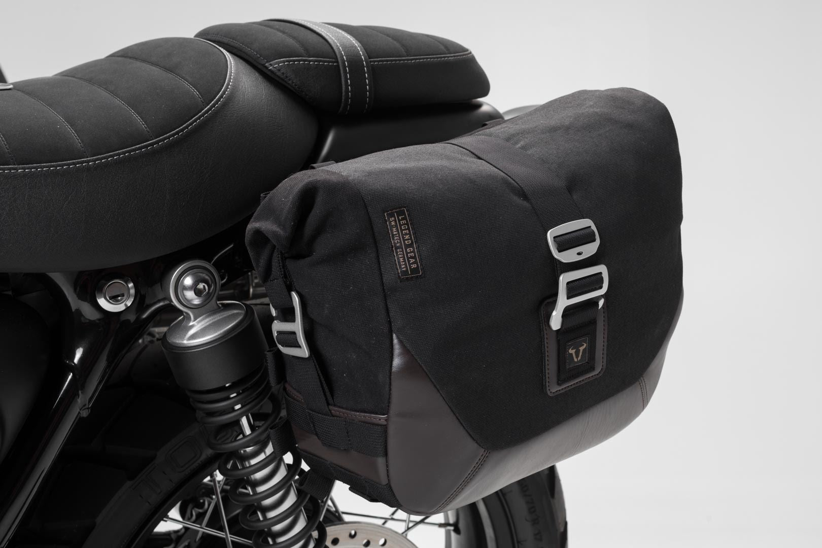 SLC Side Carrier Left Triumph Street Twin/ Scrambler/ Cup, Thruxton TFC