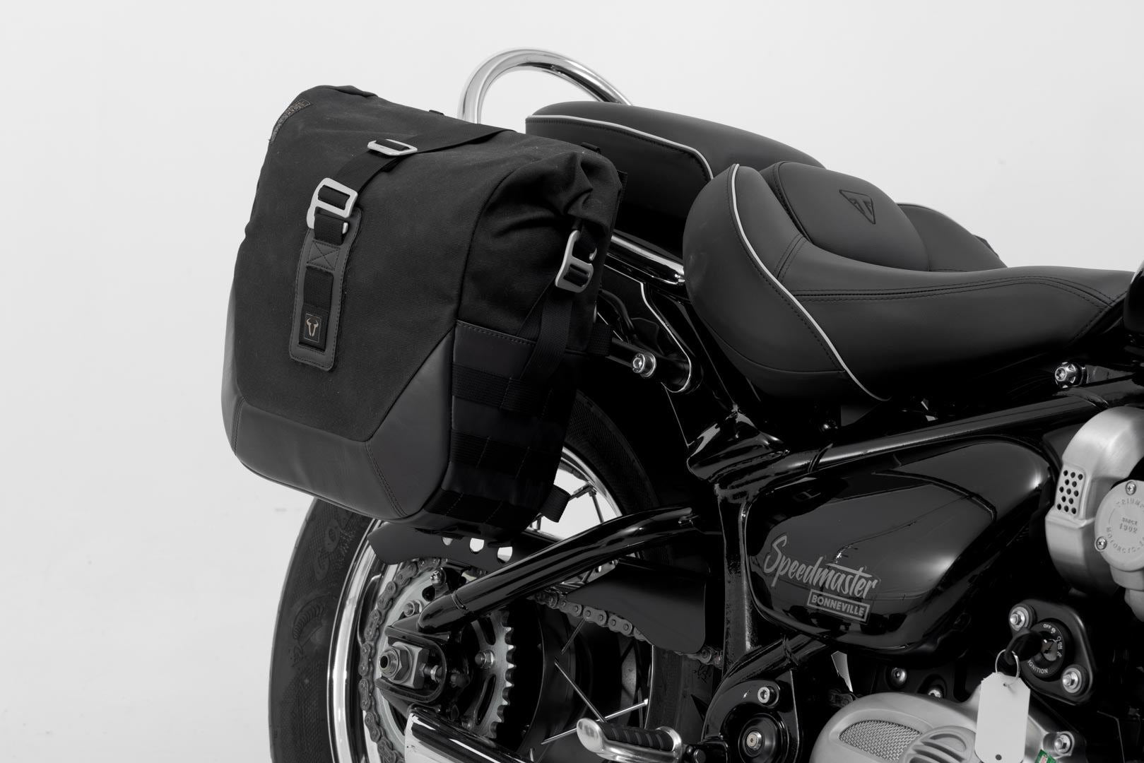 Legend Gear Side Bag System LC Black Edition Triumph Bonneville Speedmaster (18-)