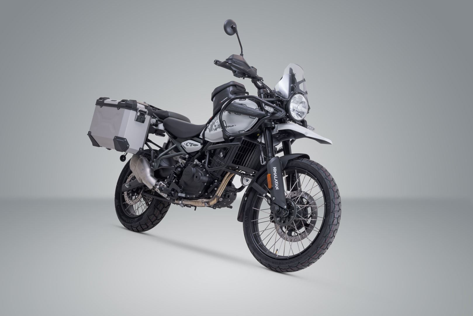 TRAX ADV aluminium case system Silver. 37/37L. Royal Enfield Himalayan 450 (23-).