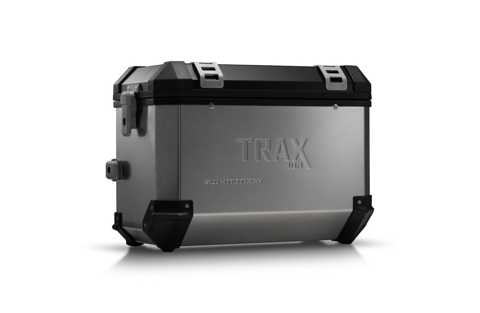 TRAX ION L Side Case Aluminum 45 litre Right Silver