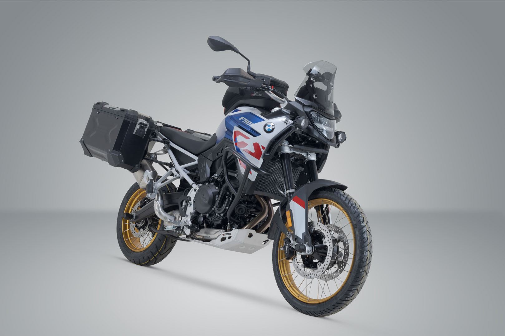 TRAX ADV aluminium case system Black. 45/37 l. BMW F 900 GS (23-).