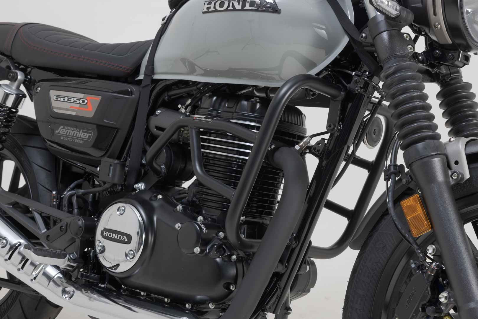 Crash bar Black. Honda GB350S (24-).