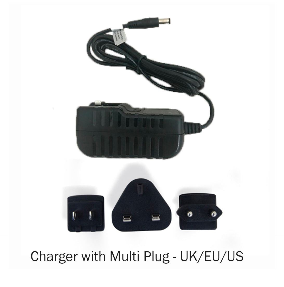 Multinational Charger (UK,EU,US) for 2600mAh and 5200mAh Batteries