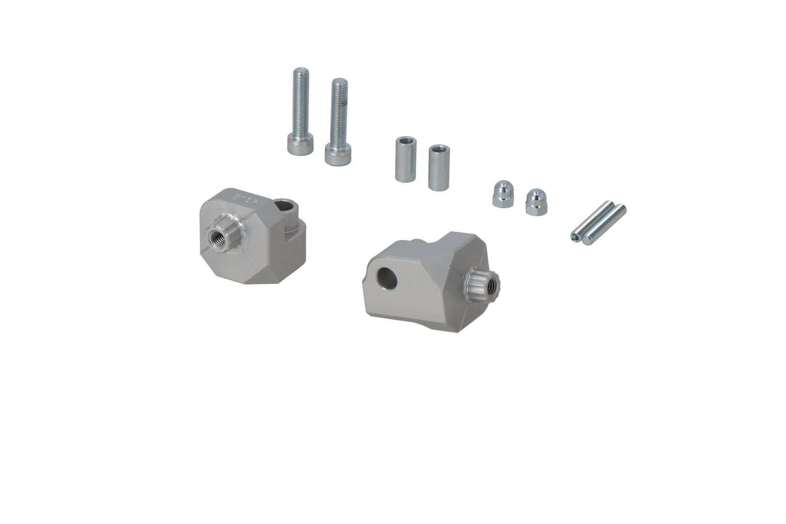Mounting kit for EVO footrest Yamaha Ténéré 700 models (19-) Silver