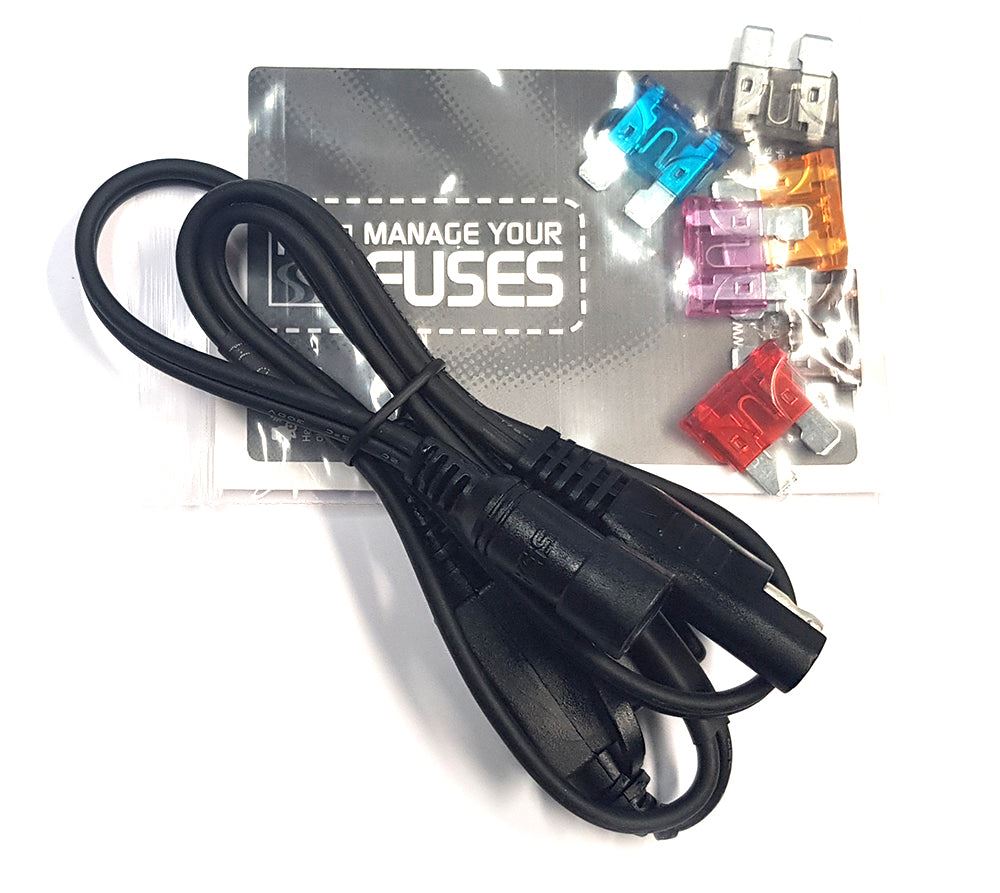 Heated Clothing Power Supply Lead - OptiMate SAE to Keis Power Plug