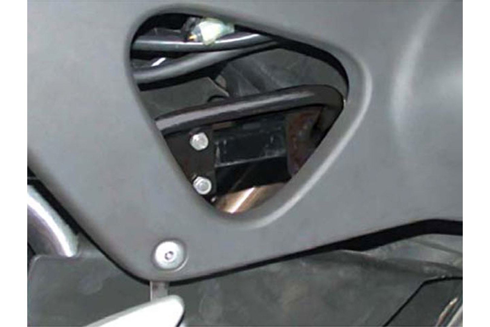 Engine case protector Black. KTM 990 Duke (23-).