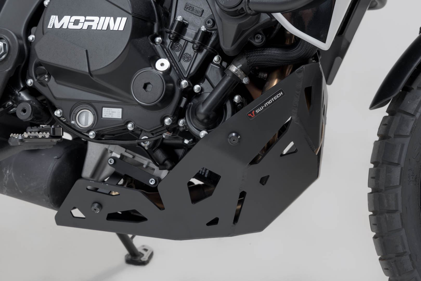 Engine guardBlack. Moto Morini X-Cape 650 (21-).
