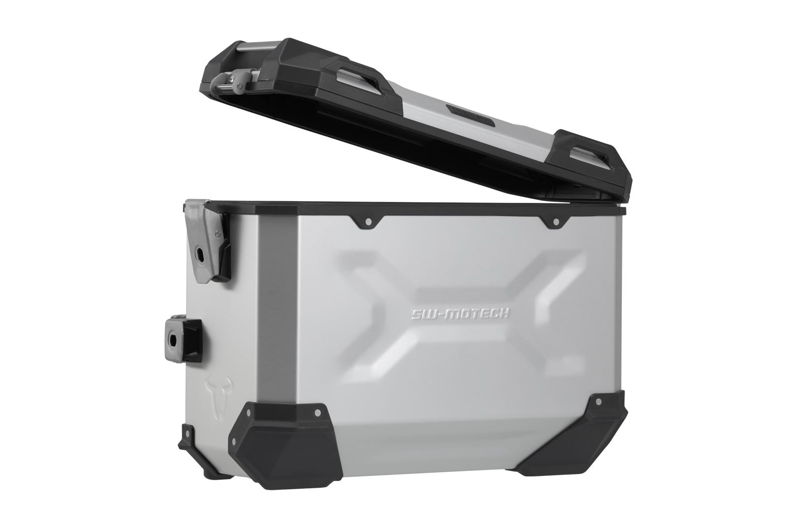 TRAX ADV aluminium case system Silver. 45/45 l. Yamaha MT-07 Tracer (16-).