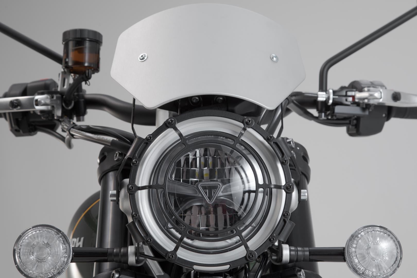 Windscreen Grey. Triumph Scrambler 1200 XC / XE (18-).
