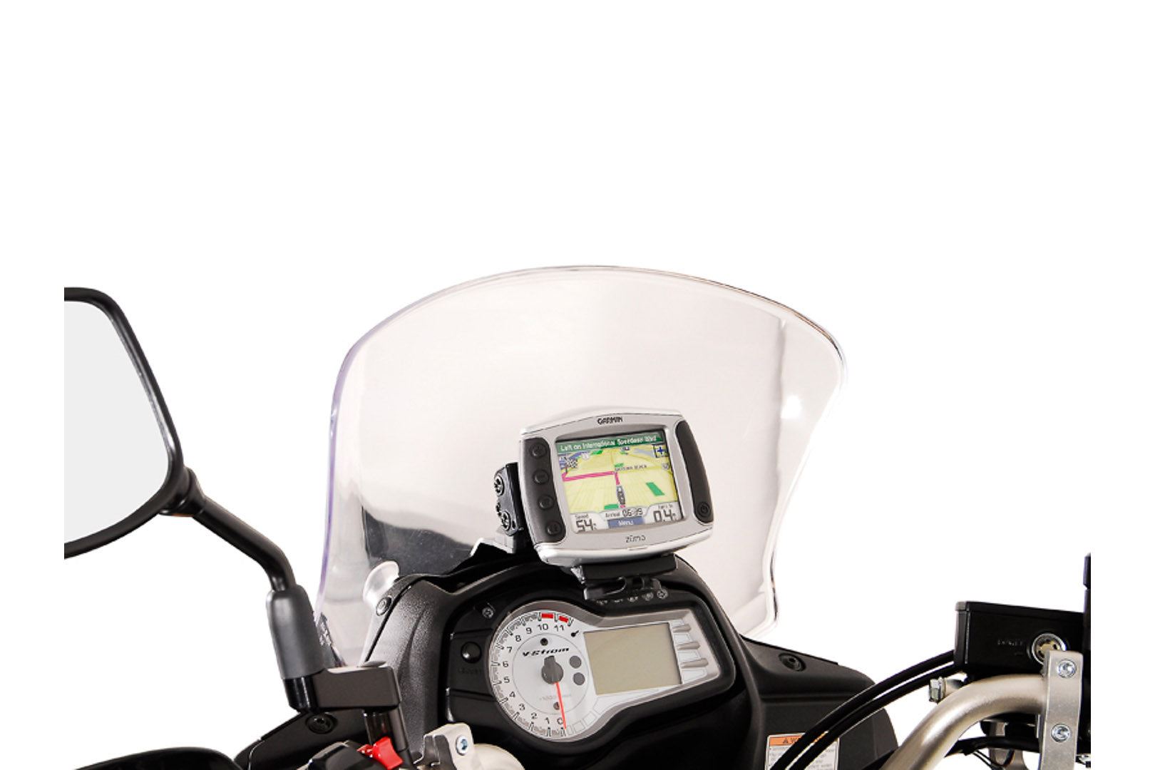 GPS Mount for Cockpit Suzuki DL 650 V-Strom (11-16) Black