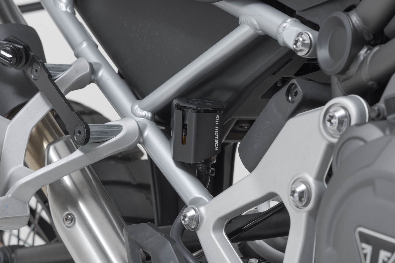 Brake reservoir guard Black. Triumph Tiger 1200 models (22-).