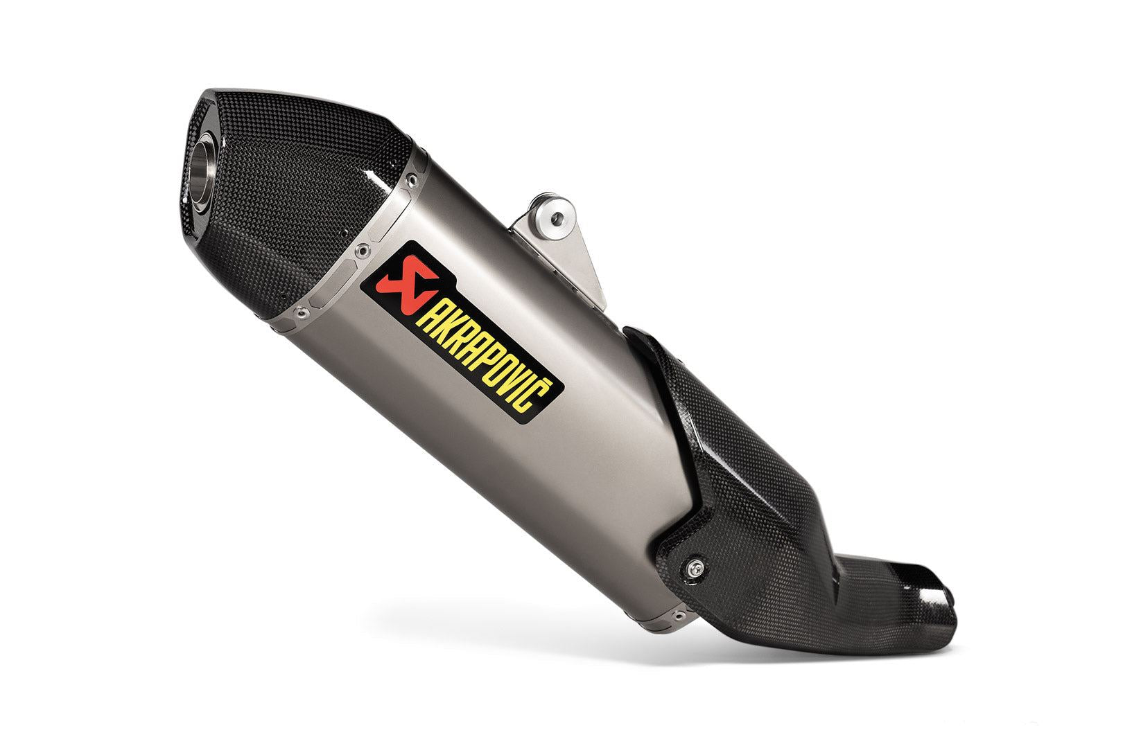 Akrapovic Slip On exhaust system Ducati DesertX (22-) Silver