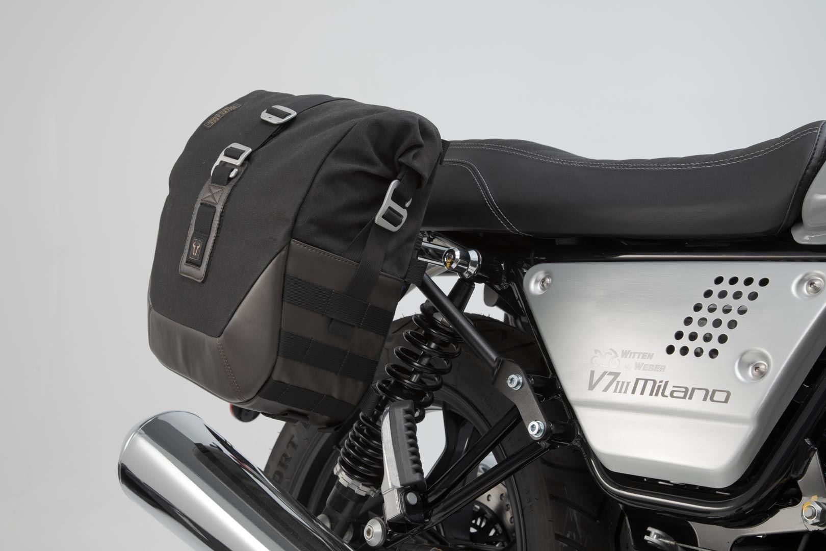 Legend Gear Side Bag System LC Moto Guzzi V7 III (16- ) Black Edition