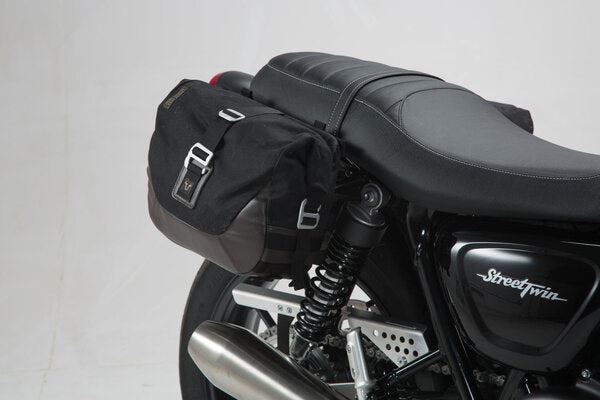 Legend Gear Side Bag System LC Black Edition Triumph Street Twin (16-21) / Cup (16-)