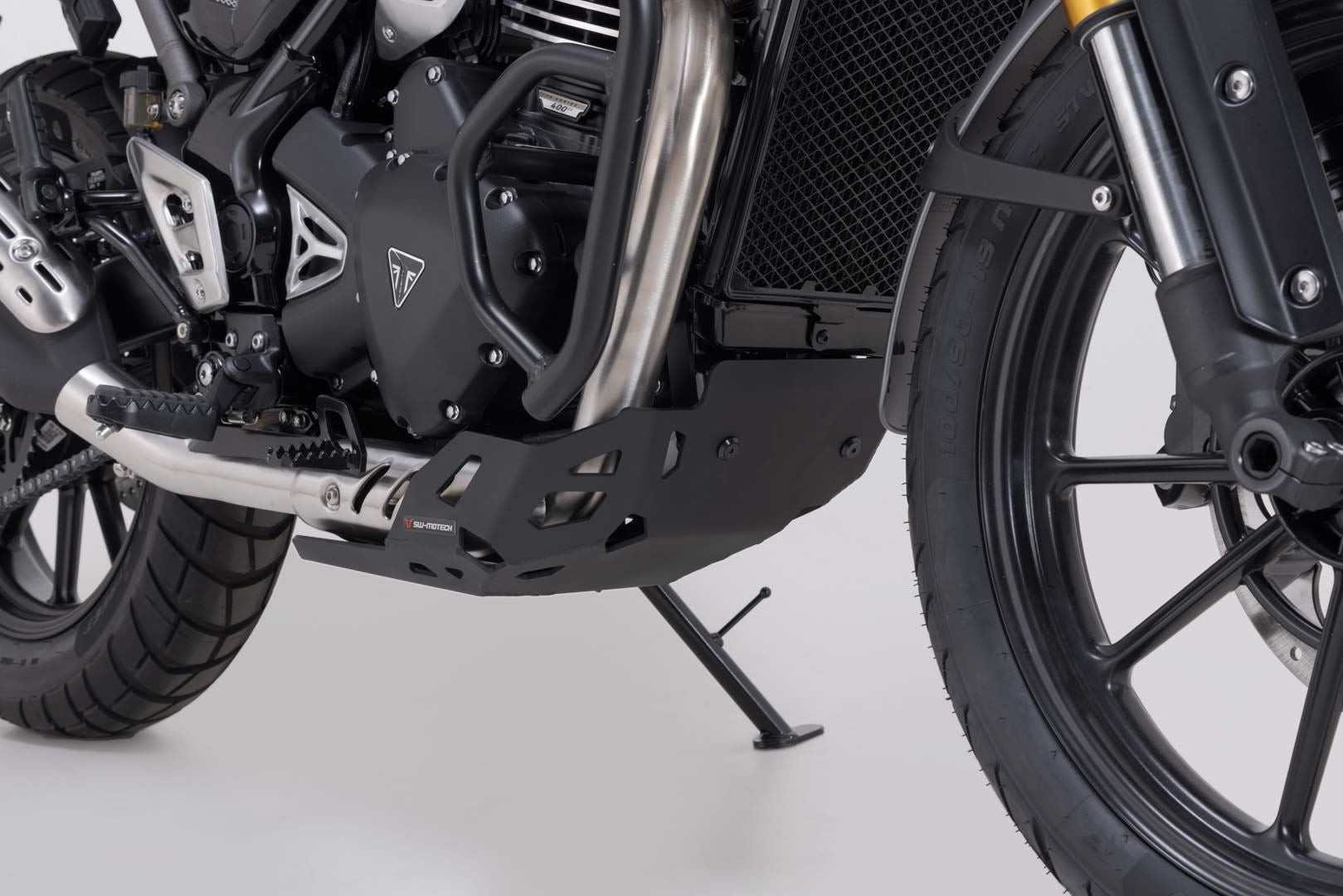 Engine guard Black. Triumph Scrambler 400 X (23-).